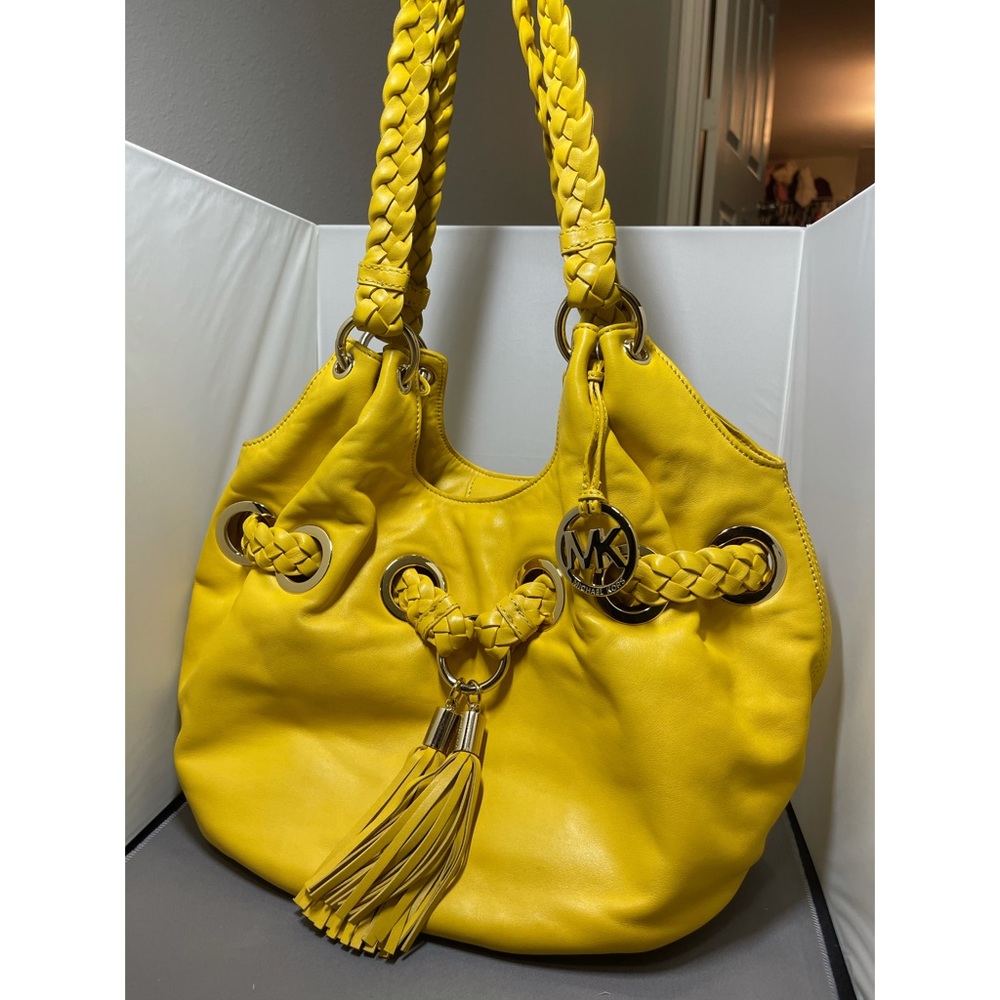 Yellow Michael Kors Purse